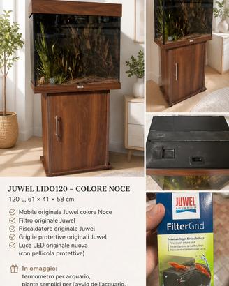 Acquario Juwel Lido 120 con mobile originale