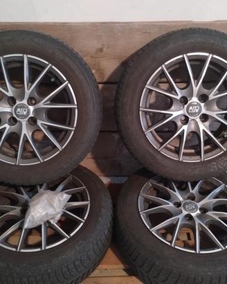 Cerchioni MSW da 15" per Punto EVO