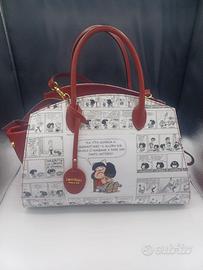 Borsa a mano in vera pelle