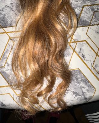 Coda capelli naturali 50 cm – 90 g (mai tinti)