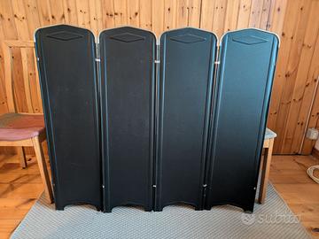 Paracalore a 4 ante per stufa a legno