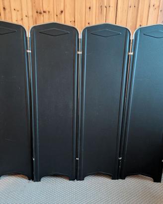 Paracalore a 4 ante per stufa a legno