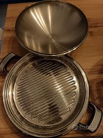 Bistecchiera in acciaio inox