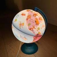 Mappamondo luminoso per bambini