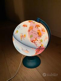 Mappamondo luminoso per bambini