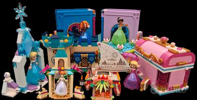 Lego Disney  Frozen Elsa Anna Aurora Tiana Vaiana