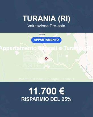 Immobile in asta di 153 m² con box auto a Turania
