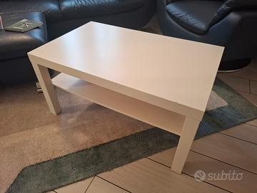 Tavolino lack ikea 90x55 bianco
