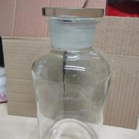 Antico BARATTOLO VASO vetro trasparente Farmacia