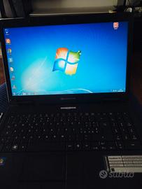 Packard Bell dual core 15.6 pollici.
