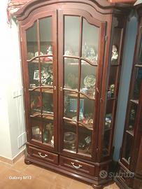 mobile vetrinetta angoliera stile classico