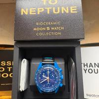 Omega Swatch MISSION TO THE MOON Neptune 