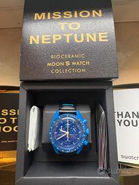 Omega Swatch MISSION TO THE MOON Neptune 