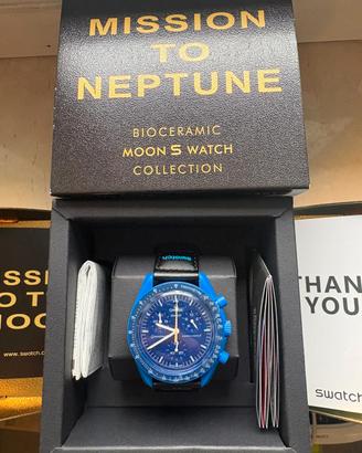 Omega Swatch MISSION TO THE MOON Neptune 