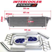 Kit intercooler maggiorato + girotubi universale