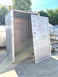 cabina isotermica in alluminio usata
