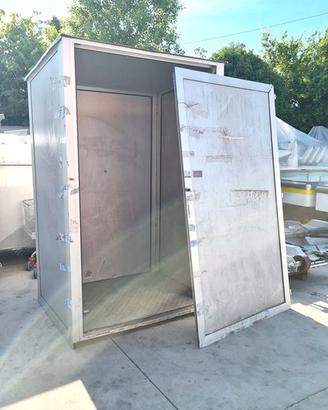 cabina isotermica in alluminio usata