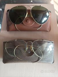 Occhiali rayban aviator anni 70 