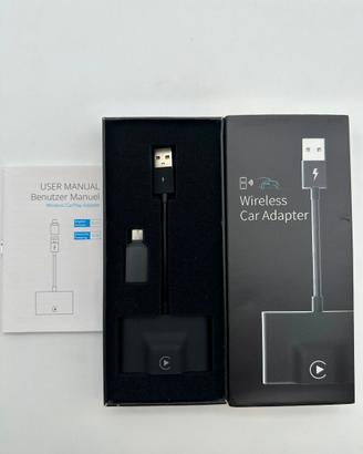 Wireless Car Adapter USB – Adattatore CarPlay Wire