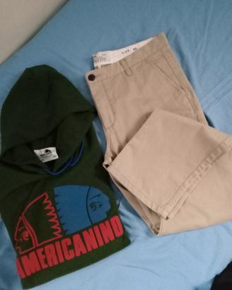 Felpa e pantaloni uomo