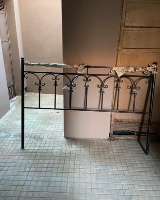 Spalliere letto in ferro battuto