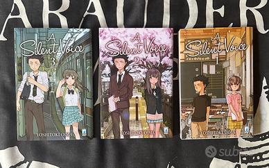 Manga silent voice 1-3 + fire force 1-2