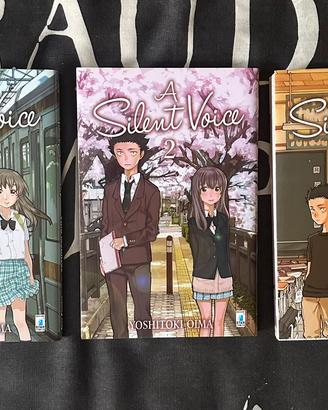 Manga silent voice 1-3 + fire force 1-2