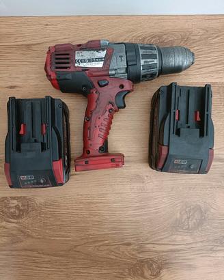 Milwaukee M28 + 2 batterie + caricabatterie