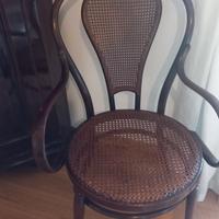 grande sedia tipo thonet 