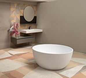 Vasca freestanding Pilea – Alice Ceramica ø120xh55