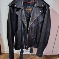 Giubbotto chiodo in pelle