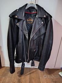 Giubbotto chiodo in pelle