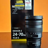 Nikon Z Obiettivo Nikkor 24-70 f2.8 S