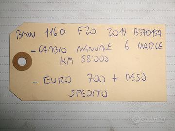 Cambio bmw manuale 6 marce 116d f20