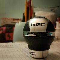 WRC POMELLO CAMBIO ALLUMINIO/PELLE NERA 