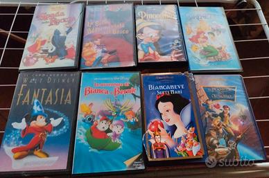 N. 8 vhs Walt Disney originali 