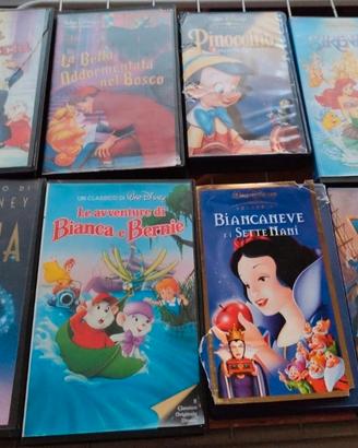 N. 8 vhs Walt Disney originali 