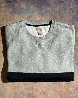 Felpa Timberland uomo grigia e nera XXL