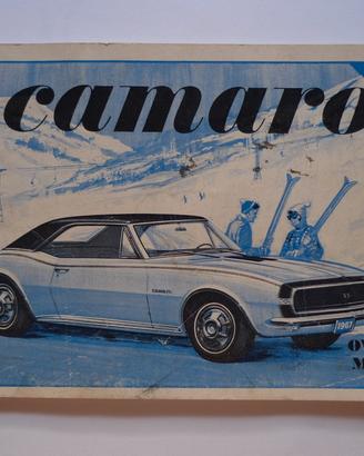 CAMARO RS libretto di uso e manutenzione 1967