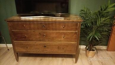 Mobile 3 cassetti in legno
