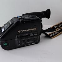 Videocamera Vintage Philips Explorer VHS-C - Model