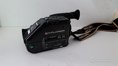 Videocamera Vintage Philips Explorer VHS-C - Model