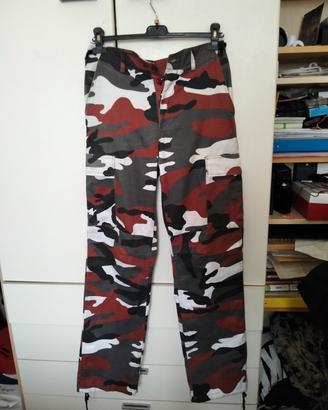 pantaloni militari cargo
