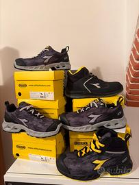 Lotto 4 Paia Scarpe Antinfortunistiche Diadora