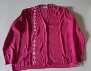 cardigan cotone e lino