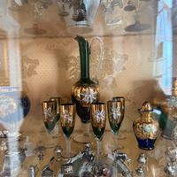 Elegante Set Liquore Murano "Tre Fuochi"