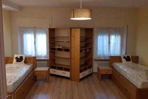 Letto in camera doppia per studentesse