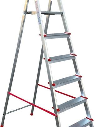 Kasart Scala Alluminio 7 Gradini Portata 150 kg