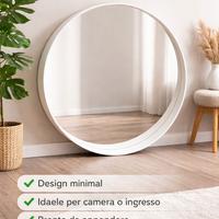 specchio diametro 80 cm 