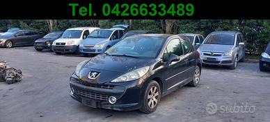 Ricambi PEUGEOT 207 1.6 HDI 3 PORTE-NO MOTORE
